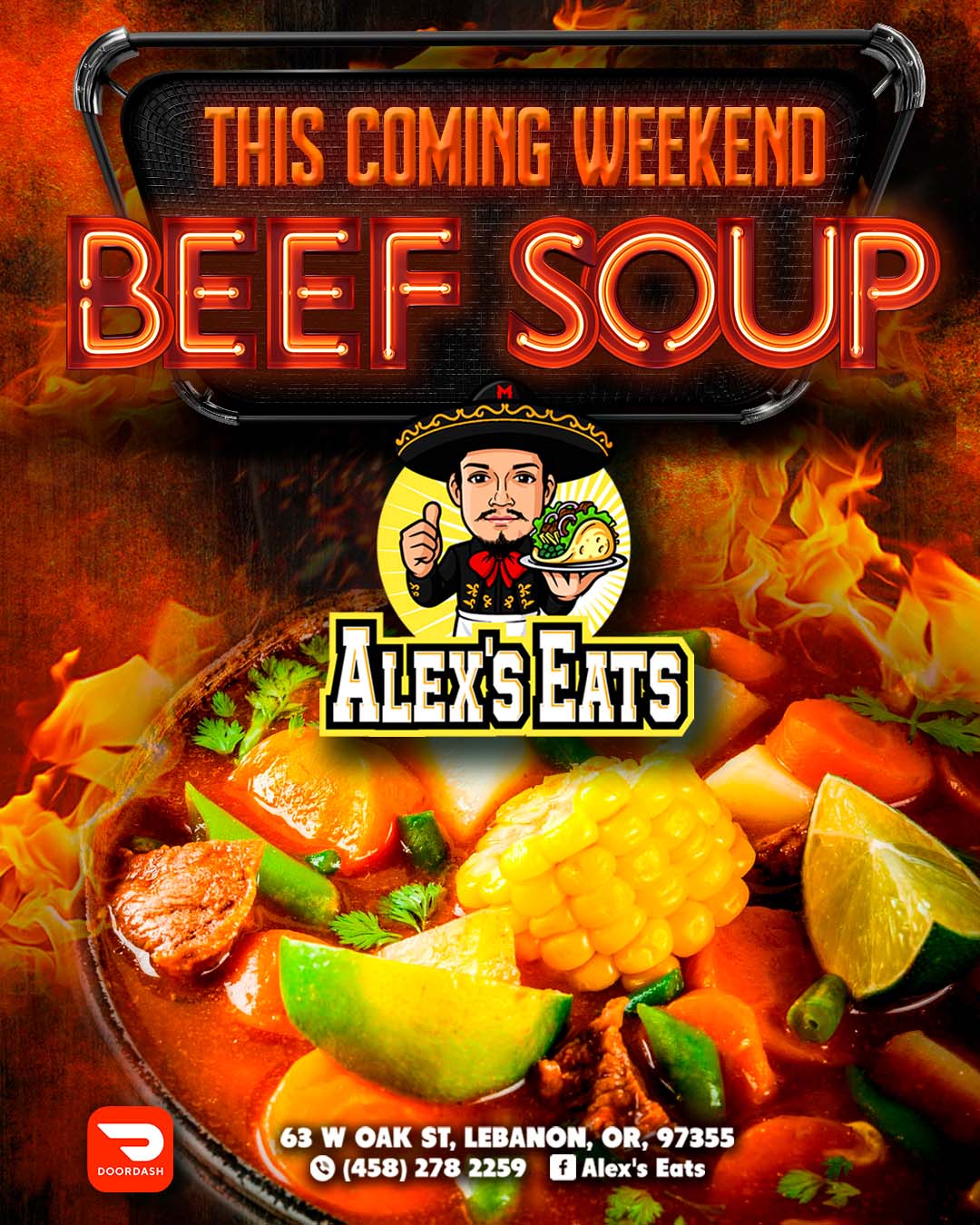 POSTER BEEF SOUP